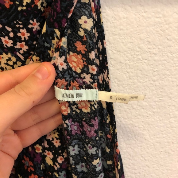 Kimchi Blue Black Floral Dress - Picture 4 of 4